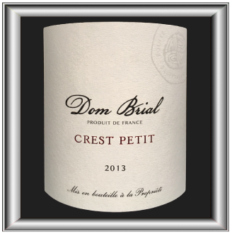 Crest Petit 2013, le vin des Vignobles Dom Brial pour notre blog sur le vin