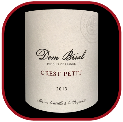 Crest Petit 2013, le vin des Vignobles Dom Brial pour notre blog sur le vin