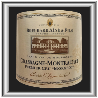 Chassagne Montrachet 1er Cru Morgeot 2009, le vin du domaine Bouchard Ainé et Fils pour notre blog sur le vin