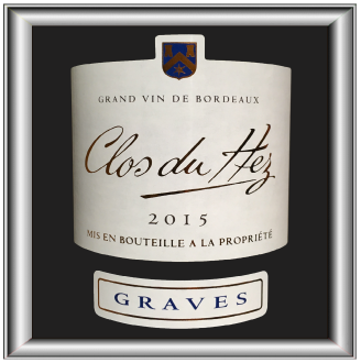 Clos du Hez 2015, le vin du château Lamothe Guignard pour notre blog sur le vin
