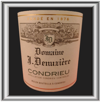 Condrieu 2015, le vin du Domaine J. Denuzière pour notre blog sur le vin