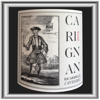 Carignan 2016, le vin du Château Ricardelle d’Auderic pour notre blog sur le vin