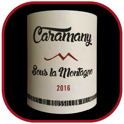 Sous la montagne 2016, le vin Caramany by Jeff Carrel pour notre blog sur le vin