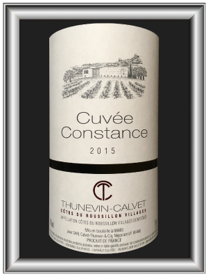 Constance 2015, le vin du domaine Thunevin Calvet pour notre blog sur le vin