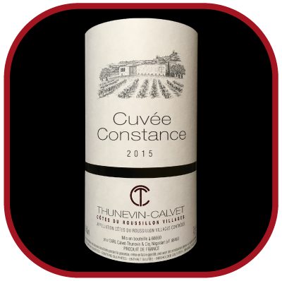 Constance 2015, le vin du domaine Thunevin Calvet pour notre blog sur le vin