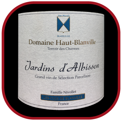 Jardin d'Albisson 2016, le vin du Domaine Haut Blanville pour notre blog sur le vin