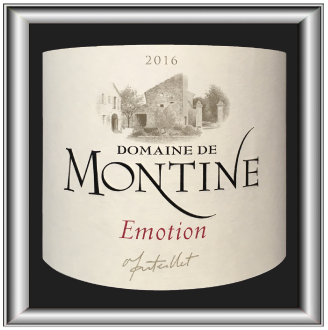 Emotion 2016 le vin du Domaine de Montine pour notre blog sur le vin