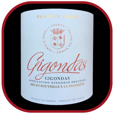 Gigondas 2015 le vin de la famille Sadel pour notre blog sur le vin