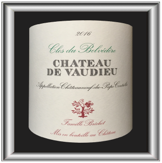 Le Clos du Belvedere, le vin du Château de Veaudieu pour notre blog sur le vin