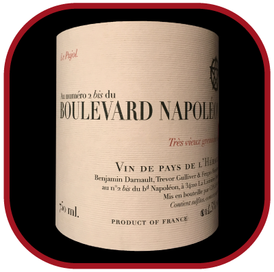 Boulevard Napoléon Carignan Benjamin Darnault 2012, le vin By Jeff Carrel pour notre blog sur le vin