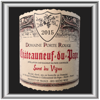 Secret des vignes 2015, le vin du domaine La Porte Rouge pour notre blog sr le vin