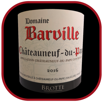 Domaine Barville 2014, le vin de la maison Brotte pour notre blog sur le vin