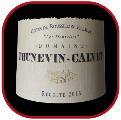 Les Dentelles 2013, le vin du domaine Thunevin Calvet pour notre blog sur le vin