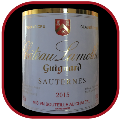 Sauternes 2014, le vin du Chateau Lamothe Guignard pour notre blog sur le vin