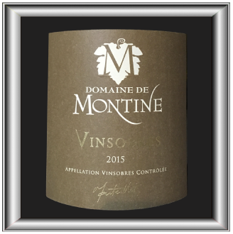 Vinsobre 2015, le vin du domaine Montine pour notre blog sur le vin