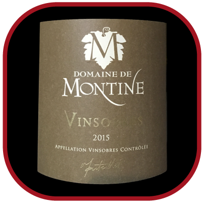 Vinsobre 2015, le vin du domaine Montine pour notre blog sur le vin