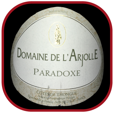 Paradoxe, le vin du Domaine de l'Arjolle pour notre blog sur le vin