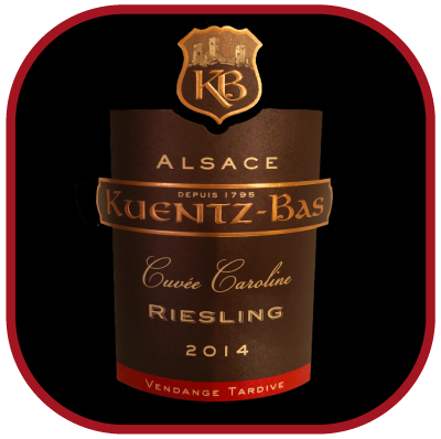 Cuvée Caroline 2014, le vin du domaine Kuentz-Bas pour notre blog sur le vin