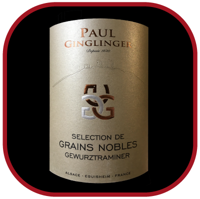 Sélection Grains Nobles 2015 du domaine Paul Ginglinger pour notre blog sur le vin