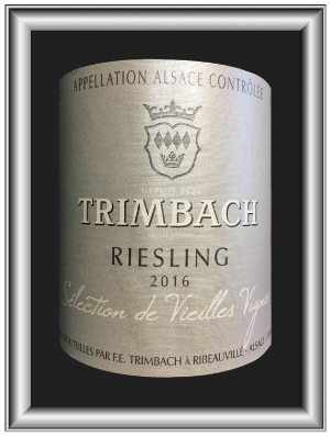 Sélection vieilles vignes 2016 du domaine Trimbach pour notre blog sur le vin