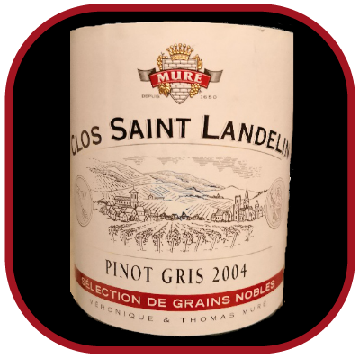 Clos St-Landelin 2004, le vin du domaine Muré pour notre blog sur le vin