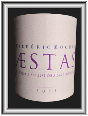 Aestas 2015 le vin du domaine Frédéric Mochel pour notre blog sur le vin