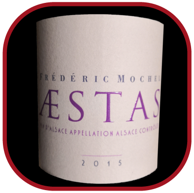 Aestas 2015 le vin du domaine Frédéric Mochel pour notre blog sur le vin