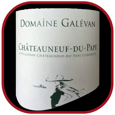 Châteauneuf-du-Pape Blanc, le vin du Domaine Galevan pour notre blog sur le vin