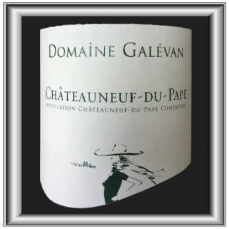 Châteauneuf-du-Pape Blanc, le vin du Domaine Galevan pour notre blog sur le vin