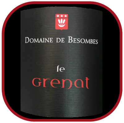 Le Grenat 2015, le vin du domaine de Besombes pour notre blog sur le vin