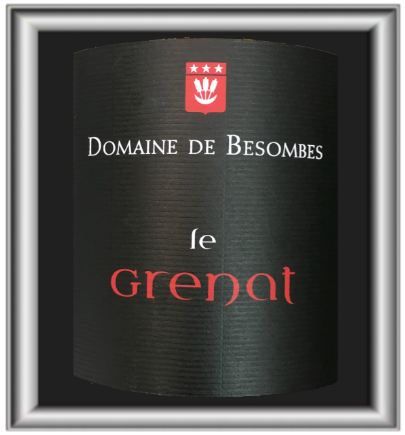 Le Grenat 2015, le vin du domaine de Besombes pour notre blog sur le vin