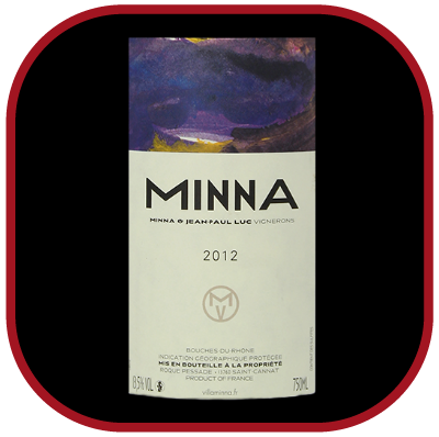 Minna 2012, le vin du domaine Villa Minna Veynard pour notre blog sur le vin