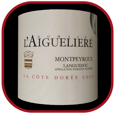 La Côte Dorée 2013, le vin du Domaine l'Aiguelière pour notre blog sur le vin