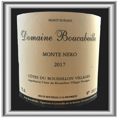 Monte Nero 2017, le vin du domaine Boucabeille pour notre blog sur le vin