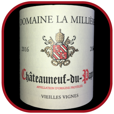 Vieilles vignes 2016, le vin du domaine La Millière pour notre blog sur le vin