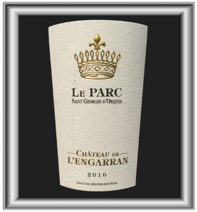 Le Parc 2016, le vin du château de l'Engarran pour notre blog sur le vin