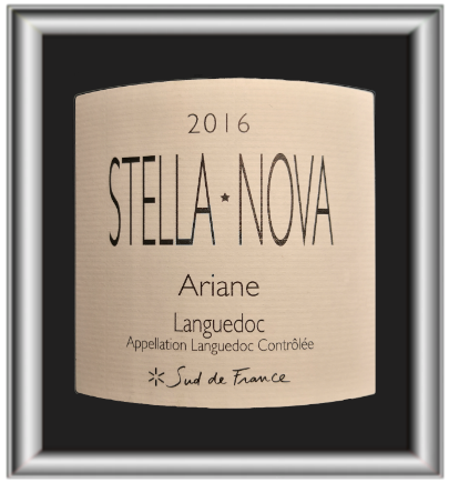 Ariane 2016, le vin du domaine Stella Nova pour notre blog sur le vin