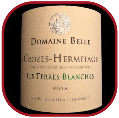 Les Terres Blanches 2018, le vin du domaine Belle pour notre blog sur le vin