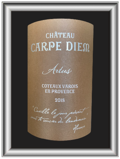 Artus 2018, le vin du Château Carpe Diem pour notre blog sur le vin