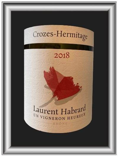 Crozes-Hermitage 2018, le vin du domaine Laurent Habrard pour notre blog sur le vin