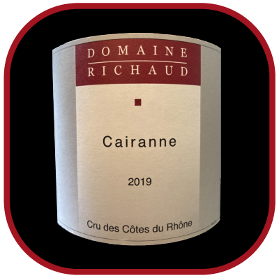 Cairanne 2019, le vin du domaine Marcel Richaud pour notre blog sur le vin