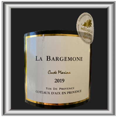 Marina 2019, le vin du domaine la Bargemone pour notre blog sur le vin