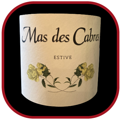 Estive 2020, le vin du Mas des Cabres pour notre blog sur le vin