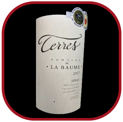 Terres 2017, le vin du domaine de la Beaume pour notre blog sur le vin