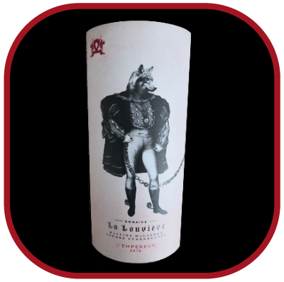 L'Empereur 2019, le vin du domaine de la Louvière pour notre blog sur le vin