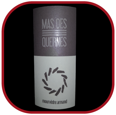 Mourvedre Armand, le vin du domaine du Mas des Quernes pour notre blog sur le vin