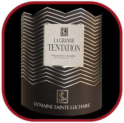 La Grande Tentation 2018, le vin du domaine Sainte Luchaire pour notre blog sur le vin