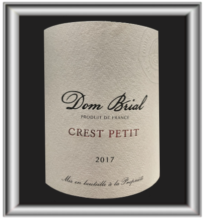 Crest Petit 2017, le vin du Domaine Dom Brial pour notre blog sur le vin