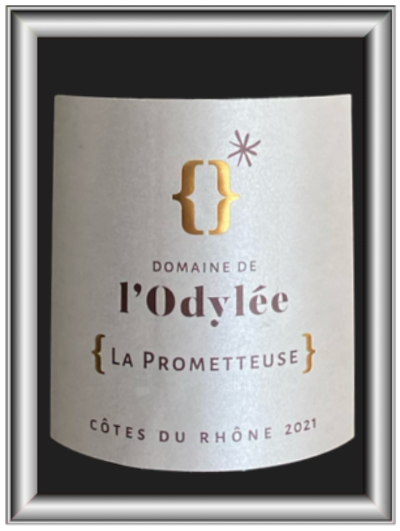 La Prometteuse 2021, le vin du Domaine de l'Odylée pour notre blog sur le vin