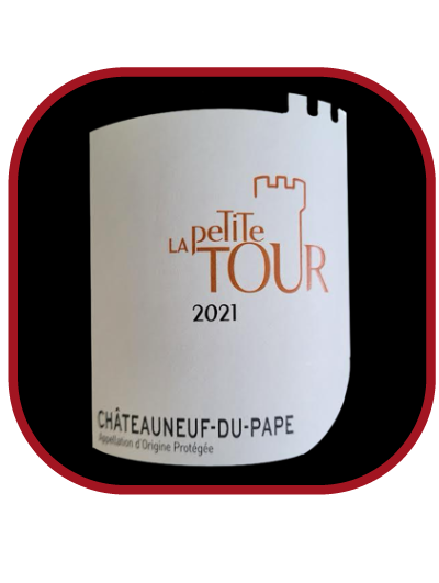 Châteauneuf-du-Pape cuvée tradition 2021, le vin du domaine la Petite Tour pour notre blog sur le vin